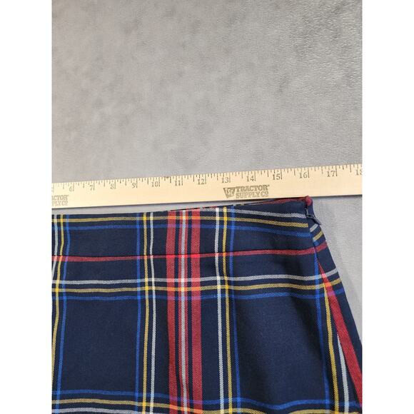 Talbots Tartan Plaid A-Line Skirt Women’s Size 10P Petite Wool Blend School NEW - Picture 5 of 11